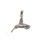 Sterling Silver Hummingbird Pendant